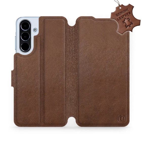 Hülle für Samsung Galaxy A56 5G - Farbe Brown Leather