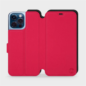 Etui Soft Touch do Apple iPhone 13 Pro Max - wzór Żywa czerwień z czernią