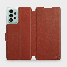Phone Case Samsung Galaxy A33 5G - Design Brown&Orange