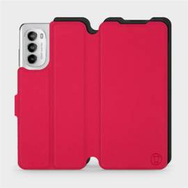 Phone Case Motorola Moto G82 5G - Design Red with Black