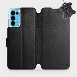 Phone Case OPPO RENO 5 5G - Design Black Leather