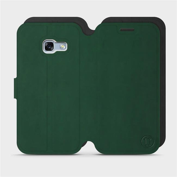 Phone Case Samsung Galaxy A3 2017 - Design Green with Black