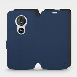 Phone Case Motorola Moto E5 - Design Navy with Black