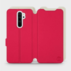 Phone Case Xiaomi Redmi Note 8 Pro - Design Red with Platinum