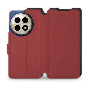 Phone Case OnePlus 13 - Design Dark Red with Black