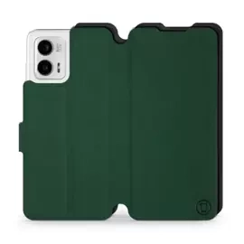 Phone Case Motorola Moto G73 5G - Design Green with Black