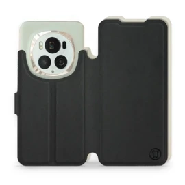 Phone Case Huawei Honor Magic6 Pro - Design Black with Platinum