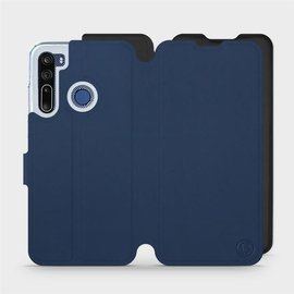 Phone Case HTC Desire 20 Pro - Design Navy with Black