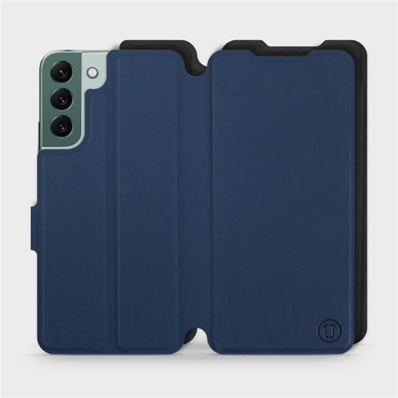 Phone Case Samsung Galaxy S22 Plus - Design Navy with Black