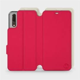 Phone Case Huawei P20 - Design Red with Platinum