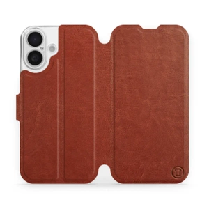 Phone Case Apple iPhone 16 - Design Brown&Gray