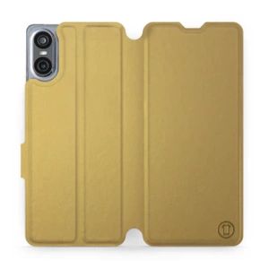 Phone Case Sony Xperia 10 VI - Design Gold&Gray