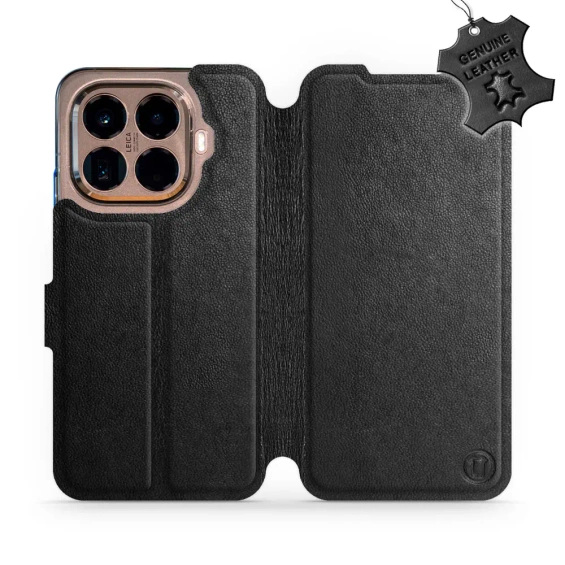 Phone Case Xiaomi 15T Pro - Design Black Leather