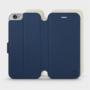 Phone Case Apple iPhone 6s - Design Navy with Platinum