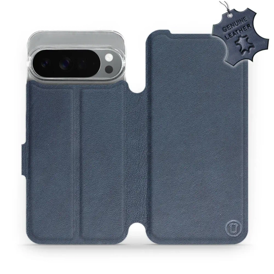 Hülle für Google Pixel 10 Pro XL - Farbe Blue Leather