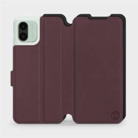 Phone Case Xiaomi Redmi A1 - Design Burgundy with Black