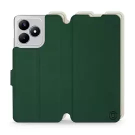 Phone Case Realme C53 - Design Green with Platinum