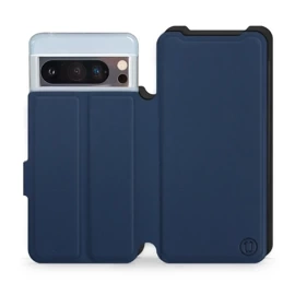Hülle für Google Pixel 8 Pro - Farbe Marine mit Schwarz