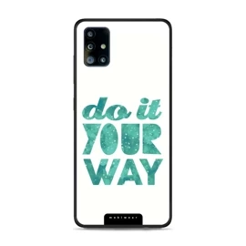 Phone Glossy Case Samsung Galaxy A51 - Design G080G
