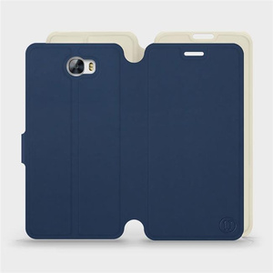 Phone Case Huawei Y5 II - Design Navy with Platinum