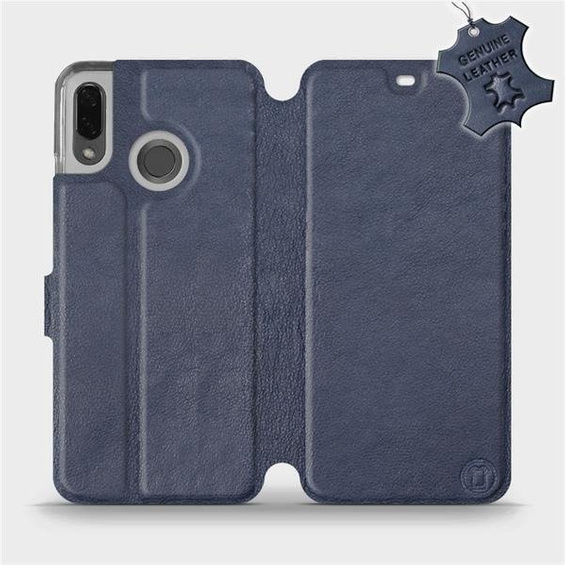 Phone Case Huawei Nova 3 - Design Blue Leather