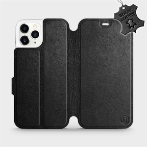 Phone Case Apple iPhone 11 Pro - Design Black Leather