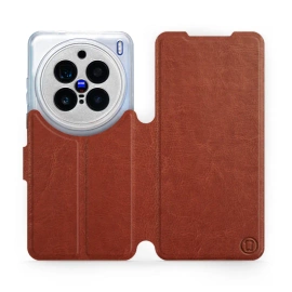 Phone Case Vivo X200 Pro 5G - Design Brown&Gray