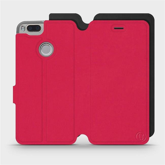 Phone Case Xiaomi Mi A1 - Design Red with Black