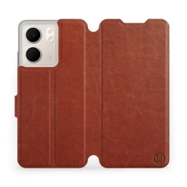 Phone Case OPPO A5x - Design Brown&Orange