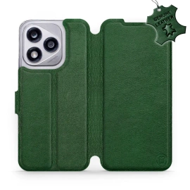 Phone Case Huawei Honor 400 Lite - Design Green Leather