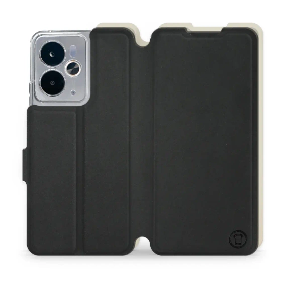 Phone Case Realme 14 5G - Design Black with Platinum