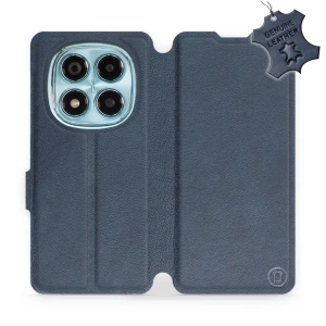 Phone Case Xiaomi Redmi Note 14 Pro 4G - Design Blue Leather