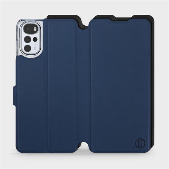 Phone Case Motorola Moto G22 - Design Navy with Black