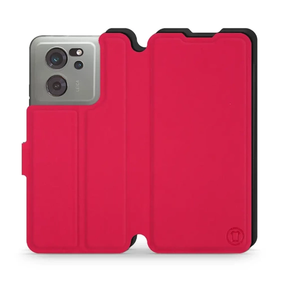 Phone Case Xiaomi 13T - Design Red with Black