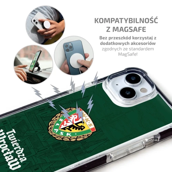 Etui MagSafe Elite Bumper Apple iPhone 15 Pro - wzór D04SW