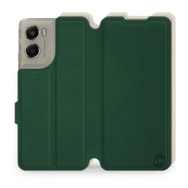 Phone Case Motorola Moto G06 Power - Design Green with Platinum
