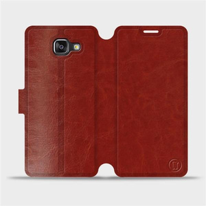 Etui do Samsung Galaxy A5 2016 - wzór Brown&Orange
