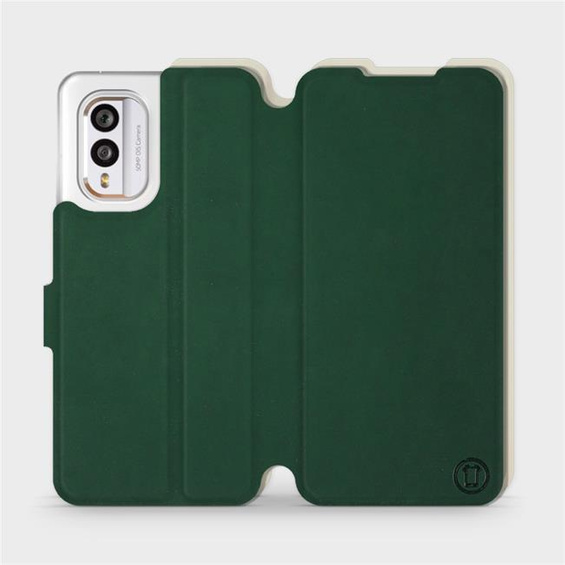 Phone Case Nokia X30 5G - Design Green with Platinum