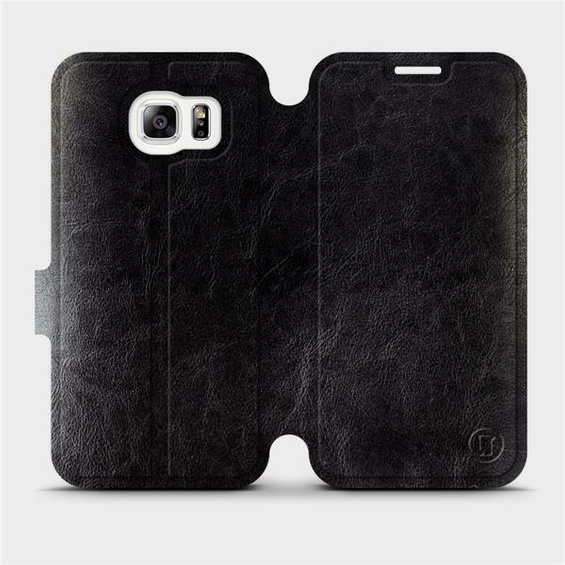 Hülle für Samsung Galaxy S6 Edge - Farbe Black&Orange