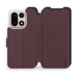 Phone Case OnePlus 15 - Design Burgundy with Black