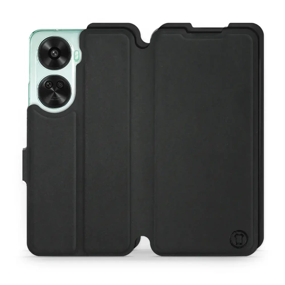 Etui Soft Touch do Huawei Nova 12 SE - wzór Satynowa czerń