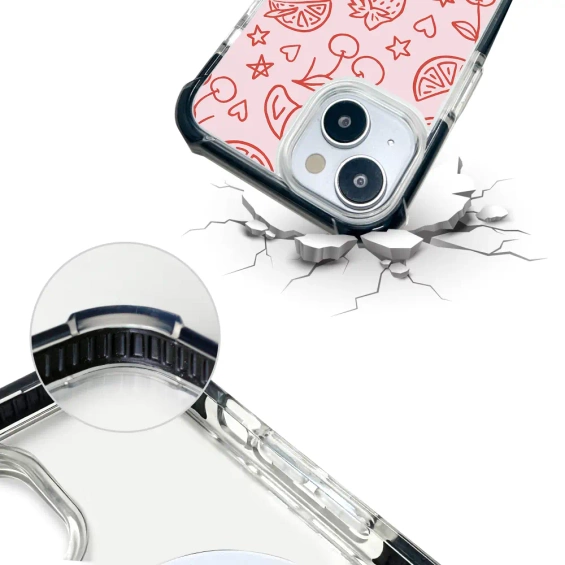 Etui MagSafe Elite Bumper Apple iPhone 16 Pro - wzór DP86D