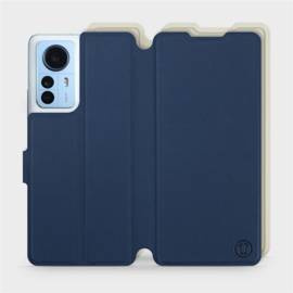 Phone Case Xiaomi 12 Pro - Design Navy with Platinum