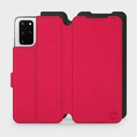 Etui Soft Touch do Samsung Galaxy S20 Plus - wzór Żywa czerwień z czernią