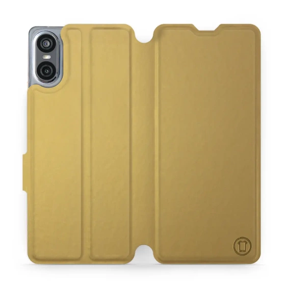 Phone Case Sony Xperia 10 VI - Design Gold&Gray