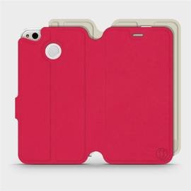 Hülle für Xiaomi Redmi 4X - Farbe Rot mit Platin