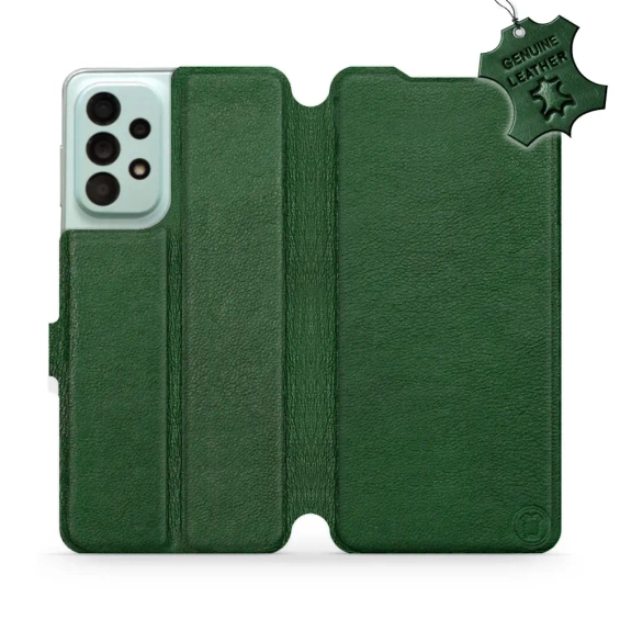 Hülle für Samsung Galaxy A33 5G - Farbe Green Leather