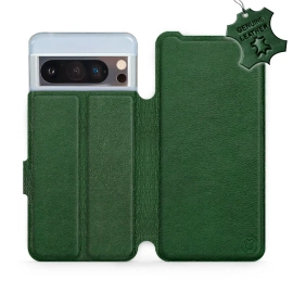 Phone Case Google Pixel 8 Pro - Design Green Leather