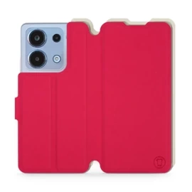 Phone Case Xiaomi Redmi Note 13 4G - Design Red with Platinum