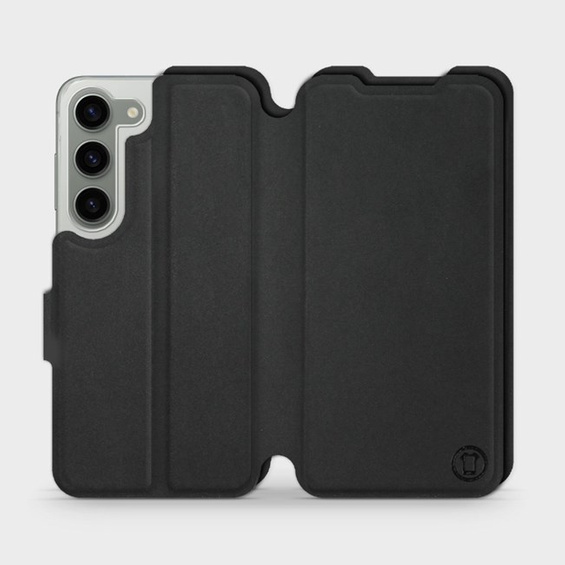 Etui Soft Touch do Samsung Galaxy S23 - wzór Satynowa czerń